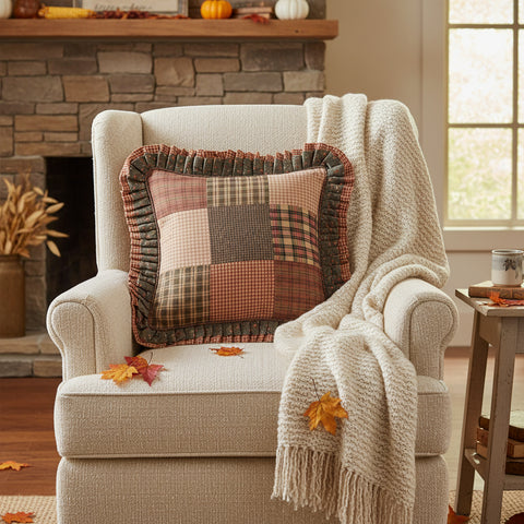 Crossboro Patchwork Pillow