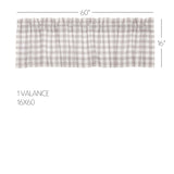 Grace Ann Buffalo Check Valance