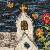 Chapel On The Hill Hooked Chair Pad