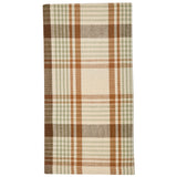 Toffee & Elm Plaid Cotton Cloth Napkins Set of 4