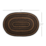 Blackstone Farm Collection Braided Rugs - Oval