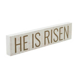 Celebrate Grace He Is Risen Sign