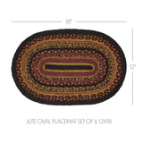 Heirloom Farm Braided Placemats - Set of 6