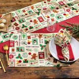 Christmas Stamps Placemats Set of 4