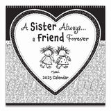 A Sister Always… a Friend Forever Calendar 2025-Lange General Store