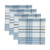 Abby Blue Plaid Napkins-Lange General Store