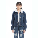 Addy Fleece Lined Denim Jacket-Lange General Store