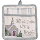 All Is Calm Pot Holder Set-Lange General Store