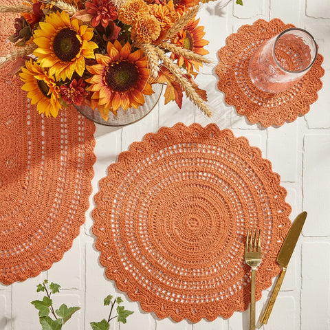 Allison Placemat 15" - Sienna-Lange General Store