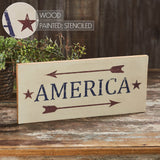 America Red Arrows Wooden Sign-Lange General Store