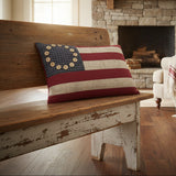 American Legacy Flag Pillow