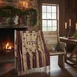 My Country 1776 Woven Throw-Lange General Store