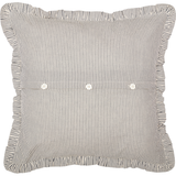 Hatteras Seersucker Blue Ticking Stripe Euro Sham-Lange General Store