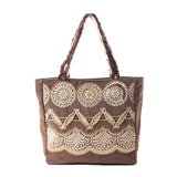 Antique Medallion Market Tote Bag-Lange General Store
