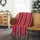 Arendal Red Stripe Throw-Lange General Store