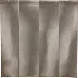 Ashmont Ticking Stripe Shower Curtain-Lange General Store