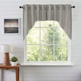 Ashlynn Ticking Stripe Swag Curtains-Lange General Store