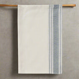 Aurora Stripe Cotton White Dishtowel-Lange General Store