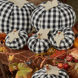 Autumn Checkerboard Pumpkins-Lange General Store