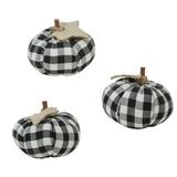 Autumn Checkerboard Pumpkins-Lange General Store