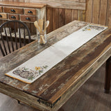 Autmn Pumpkin Patch Stripes Table Runners-Lange General Store