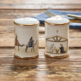 Away In A Manger Salt & Pepper Shaker Set