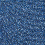 Azure Blue Braided Rug-Lange General Store