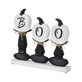 BOO Pumpkins Wooden Table Sign-Lange General Store