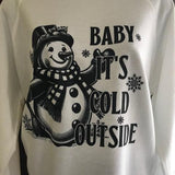 Baby It's Cold Outside Sweatshirt-Lange General Store