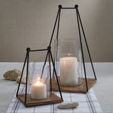 Bar & Loop Candle Lanterns-Lange General Store