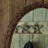 Barbed Wire Mirror-Lange General Store