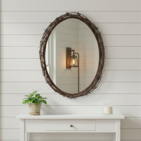 Barbed Wire Mirror-Lange General Store