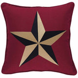 Barn Star Pillow-Lange General Store