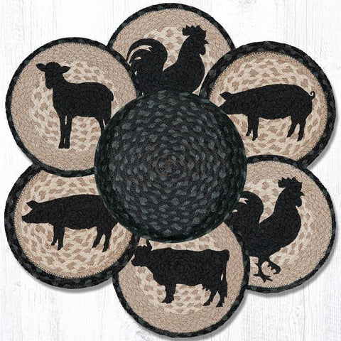 Barnyard Trivets Set-Lange General Store