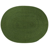 Basil Green Braided Rug-Lange General Store