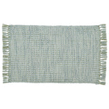 Basketweave Barely Blue Placemats-Lange General Store