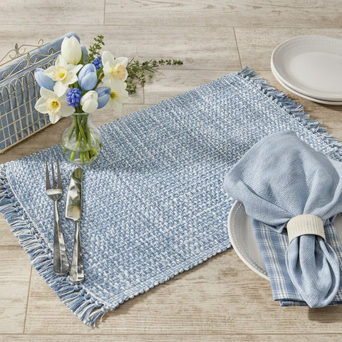 Basketweave Dusk Placemats-Lange General Store