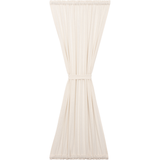 Burlap Antique White Door Panel Curtain-Lange General Store