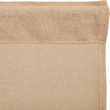 Baxter Burlap Vintage Tan Prairie Curtains-Lange General Store