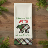 Bear Born To Be Wild Dishtowel-Lange General Store