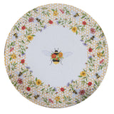 Bee Floral Braided Placemat-Lange General Store