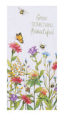 Bee Floral Grow Something Terry Towel-Lange General Store