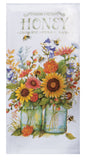 Bee Floral Honey Floral Terry Towel-Lange General Store