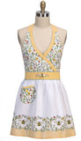 Bee Floral Hostess Apron-Lange General Store