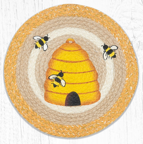 Beehive Braided Placemat-Lange General Store