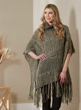 Beige Meegan Poncho-Lange General Store