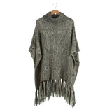 Beige Meegan Poncho-Lange General Store