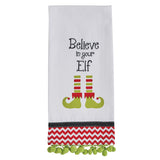 Believe In Your Elf Dishtowel-Lange General Store