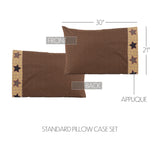 Bingley Star Standard Pillow Cases Set