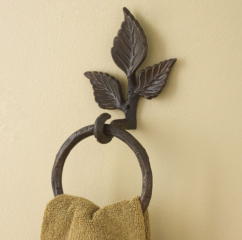 Birchwood Towel Hook Ring-Lange General Store